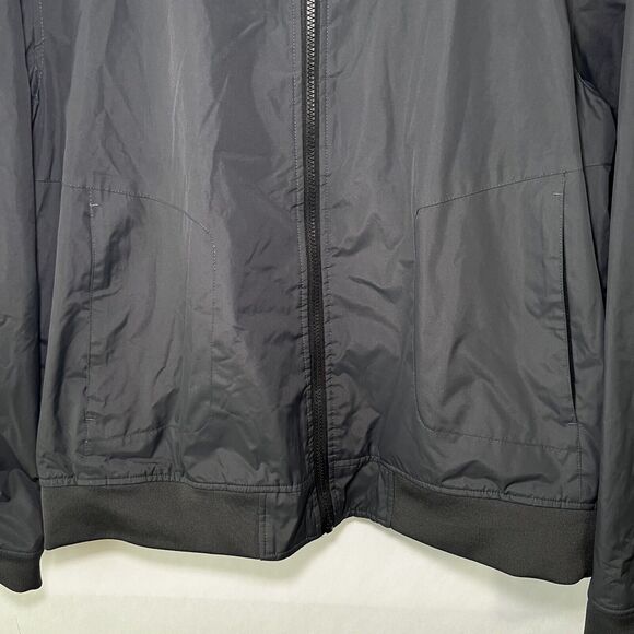 MSX By Michael Strahan Full Zip Reversable Jacket Mens Size Large Gray Fleece - Picture 3 of 16